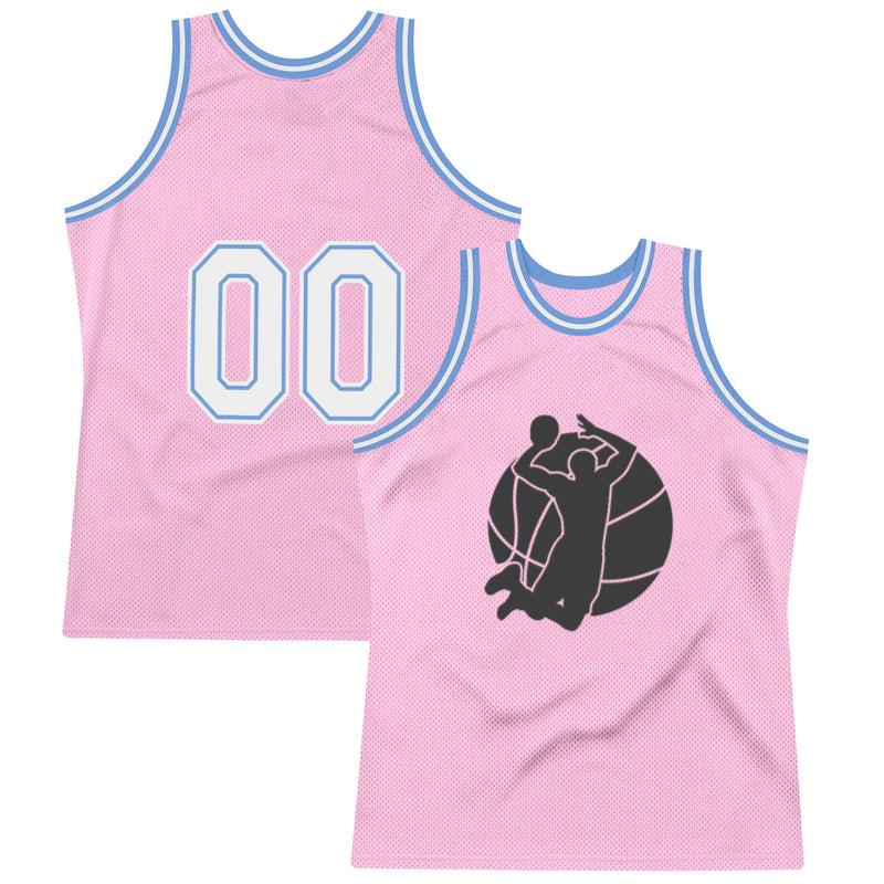 Basketball Player Ball Cut Out Classic Basketball Jersey 