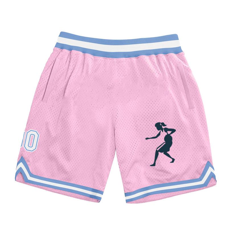Basketball Player Female Running Ball Player Hair Tie Shorts Accessory T Shirt Detailed Silhouette Classic Basketball Shorts 