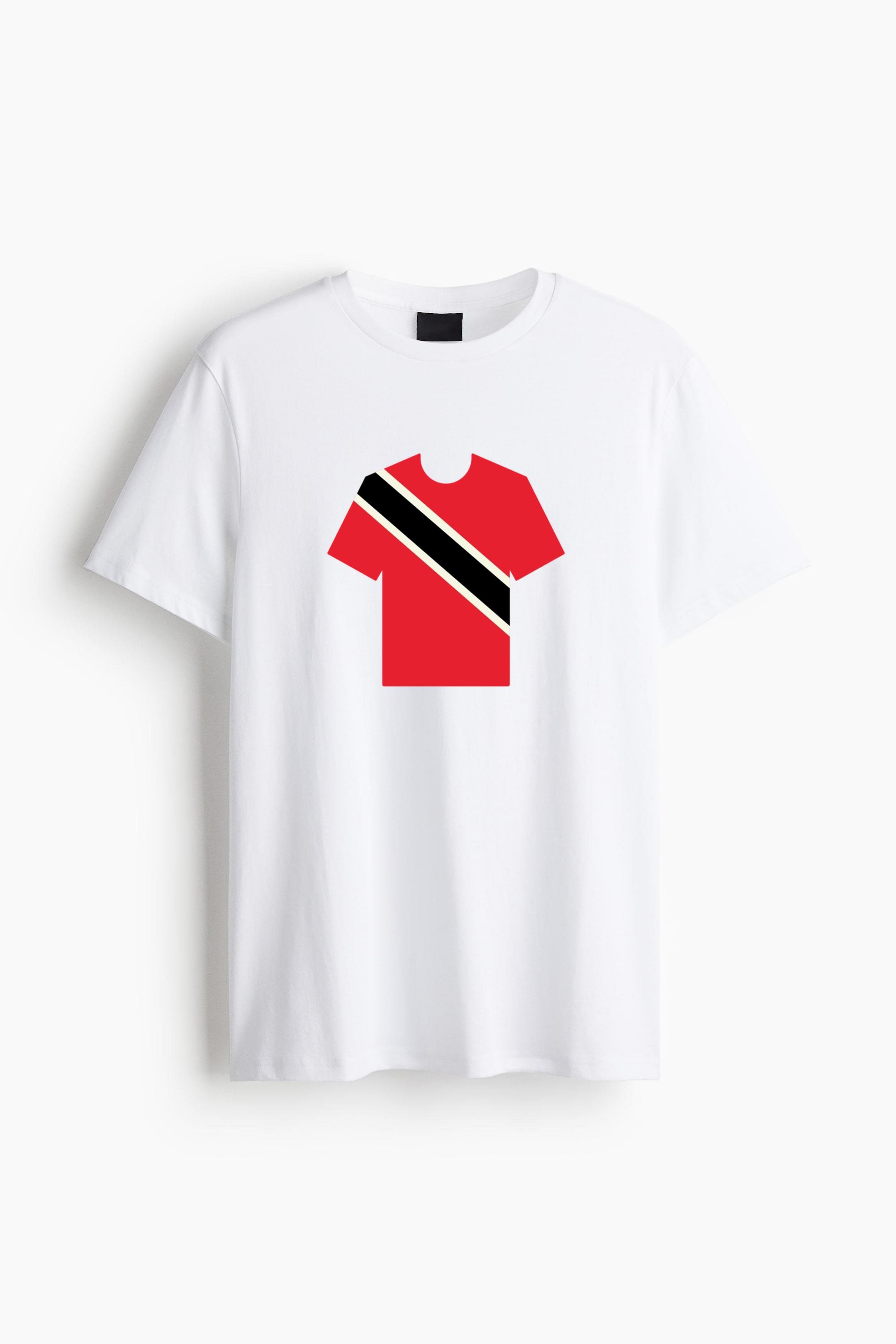 Trinidad And Tobago Soccer Jersey Cotton T-Shirt 