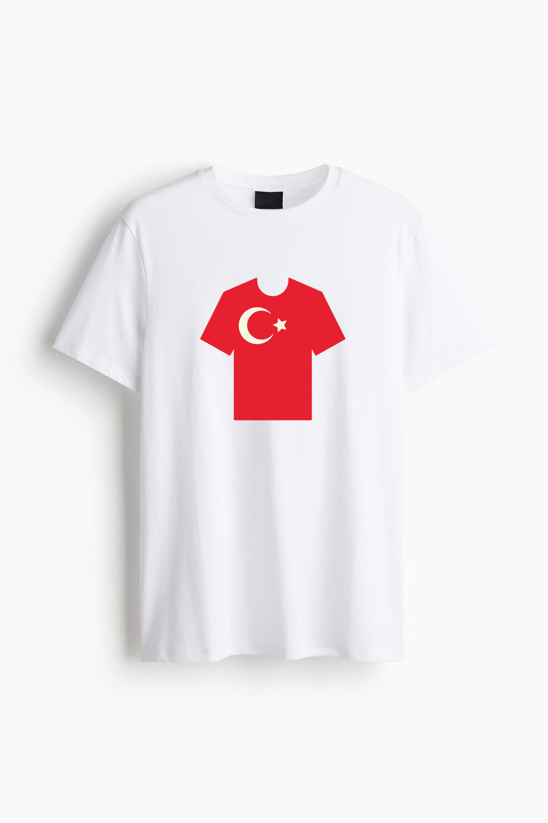 Turkey Soccer Jersey Cotton T-Shirt 
